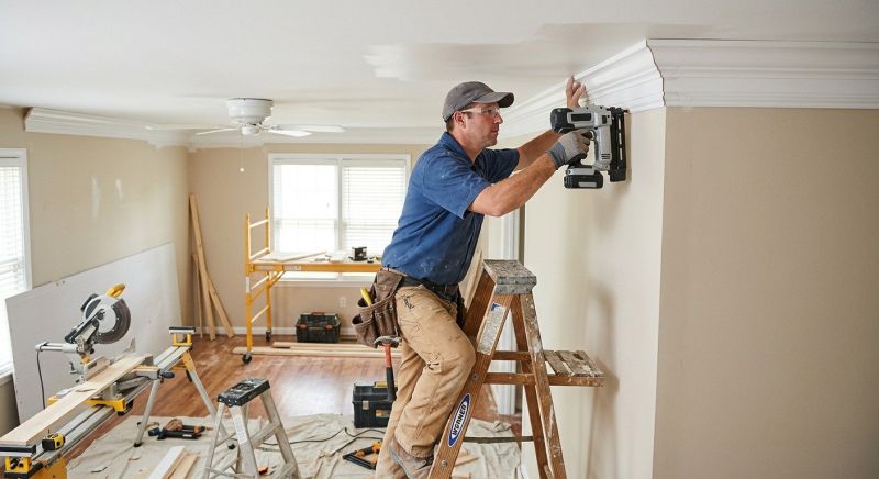 Kitchen Molding Installation in Kansas City, KS