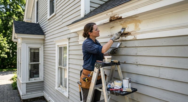Exterior Door Trim Repair in Wilmington, NC