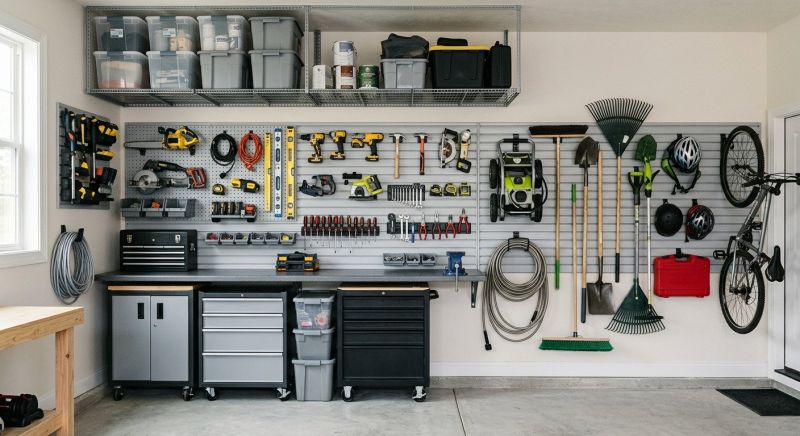 Garage Shelves Installation in Fairfax County, VA