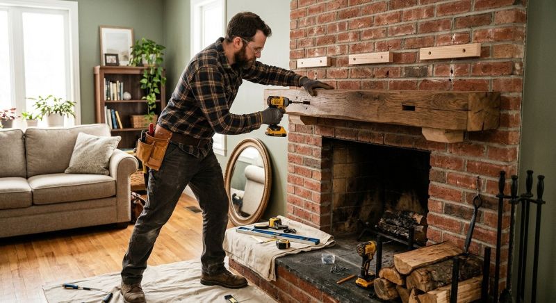 Mantel Mounting Service in Kansas City, KS