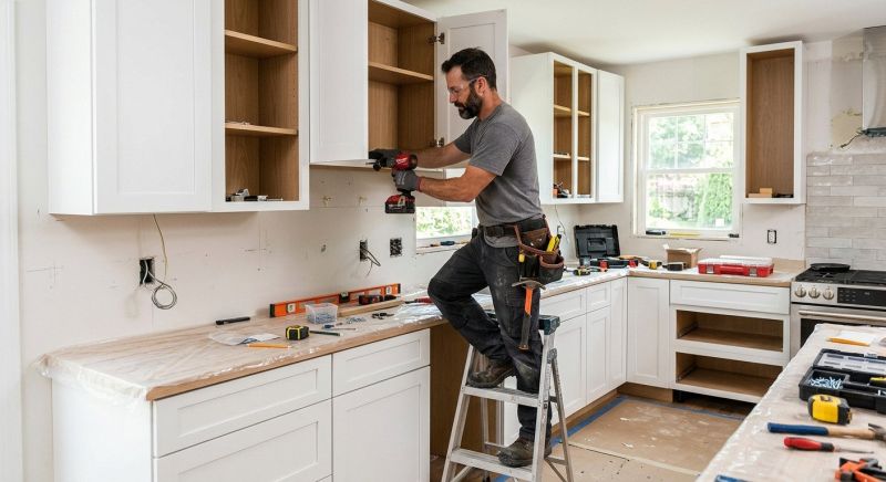 Rustic Cabinets Installation in Cincinnati, OH
