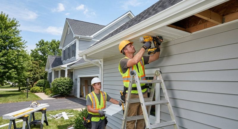Soffit Replacement in Conroe, TX