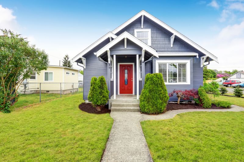 A well-kept exterior with repaired trim adds to the aesthetic value